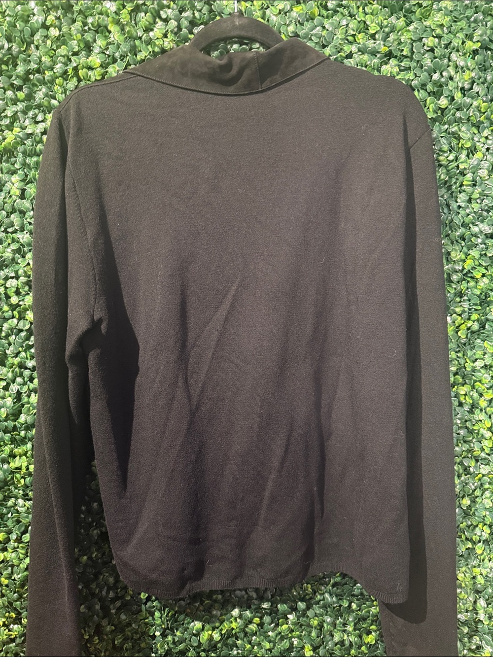 Gucci Black Mixed-Texture Button-Down Top - Picture 4 of 4